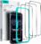 ESR 3 Pack for iPhone 16 / iPhone 15 Screen Protector, [9H Hardness] [Military Grade Shatterproof] Full Coverage Tempered Glass Film with Easy Installation Tool, HD Clear, Scratch Resistant