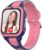 4G Kids Smart Watches Girls with GPS Tracker, Kids Cell Phone Watch with Video & Voice Calling Texting SOS Call Chat Camera Pedometer Alarm Calculator Games, Smart Watch for Girls Age 5-12(Pink)