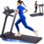 Treadmills for Home 3.0HP Quiet Foldable Treadmill with Incline, Portable Walking Pad with Handle Bar, Walking Pad Treadmill for Running and Jogging with 330 LBS Capacity