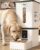 Automatic Dog Feeder Large Breed with Camera – 12L/50 Cups 5G WiFi App Control Dog Food Dispenser, Easy Setup, HD 1080P Video with Night Vision by Yakry