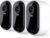 Arlo Essential Security Cameras Wireless Outdoor 1080p HD (2nd Gen, 2023 Release) – Battery Power, Person Recognition, Package Detection, Animated Preview, 1-Month Trial of Secure Plan, 3 Cam, White