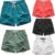 Men’s Running Shorts 5 Inch Quick Dry Breathable with Pocket Adjustable Elastic Lace-Up Gym Gym Shorts Pack of 5