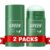 2pcs Green Tea Mask Stick – Deep Cleanse Clay Mask for Face, Blackhead Remover & Pore Cleansing, Oil Control & Hydrating, All Skin Types, Easy Twist-On Application