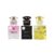 Versace Perfume for Women Variety 3-Piece Mini Gift Set – Yellow Diamond, Crystal Noir, Bright Crystal