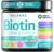 Biotin Collagen & Keratin – Hair, Skin & Nails Vitamins, 45,000 MCG Vitamin Complex (A, B1, B2, B3, B6, B7, C & E)–Biotin for Hair Growth for Women & Men, Hair Vitamins-60 Capsules–Made in USA