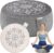 Hihealer Meditation Cushion, Traditional Tibetan Meditation Pillow Velvet Cover – Large Floor Cushion Seating for Adults – Yoga Buckwheat Bolster for Women、Moms