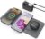 ZealSound Wireless Charging Pad, 3 in 1 Charger Mat for iPhone, Samsung Galaxy, Pixel, AirPods & Galaxy Buds, 24W Adapter Included, Ultra Slim, Case Friendly, PU Leather, Home Office & Travel, Gray