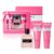 A CENTER Luxury Perfume Gift Set for Women – Eau de Parfum Spray (100ml) with Shower Gel & Body Lotion (90ml Each) – Premium Fragrance Collection with Velvet Pouch (Valence Pink)