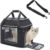 Top-Expandable Pet Carrier: NOBLE DUCK Airline Approved Pet Travel Bag for Cats/Dogs Up to 20 Lbs | Soft-Sided, Multi-Sided Breathable with Anti-Escape Zipper & Privacy Curtain to Reduce Stress