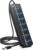 ONFINIO USB Hub 3.0, 7-Port USB Hub Splitter with Individual On/Off Switches and Lights, 3.2ft/1m Long Cable Compatible with MacBook, Laptop, Surface Pro, PS4, PC, Flash Drive, Mobile HDD