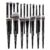 Bueart Design 19Pcs Professional Grade Labeled Makeup Brushes Set, Large Foundation Powder Contour Concealer eyeshadow Blush EyeLiner Make up Brushes,Premium Synthetic hair,Vegan Cruelty-free