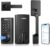 Philips Wi-Fi Smart Door Lock with Handle Set, Keypad Deadbolt for Front Door, Fingerprint Keyless Entry Door Lock with App Remote Control, IP53 Waterproof, Auto Lock, Security Easy Installation