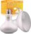 Aiicioo Reptile Basking Light Bulb – 150W Reptile Heat Lamp 2 Pack UVA Daylight Amphibians Basking Bulb for Bearded Dragon Turtle Hermit Crab Gecko Lizard Chicken