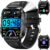 Military Smart Watch for Men with LED Flashlight Watch 2.0” Big Screen Tactical Smartwatch 430mAh Big Battery Fitness Tracker with Heart Rate Sleep Monitor for iPhone Android