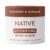Native Detoxifying & Exfoliating Body Scrub for Women & Men, Coconut & Vanilla, Gentle Body Polish for Soft, Smooth Skin, Made Without Sulfates, 12 oz