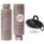 Jupiter Anti Dandruff Shampoo, Conditioner, & Scalp Scrubber for Flaky, Itchy & Dry Scalp – Hydrates & Reduces Flakes – Scalp Treatment & Hair Care Set – Color-Safe, Sulfate-Free, Paraben-Free