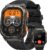 AMAZTIM Military Smart Watch with GPS, 6 Satellite Positioning/Compass, Stainless Steel Body, Waterproof, 480mAh Extra-Large Battery, Answer/Make Call, 2″ AMOLED Screen, Compatible for Android iOS