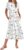 Zeagoo Women Summer Midi A Line Dress Short Sleeve Casual Flowy Tiered Beach Long Sundress with Pockets 2026 Vacation Travel