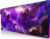 Gerlos RGB Gaming Mouse Pad, Large Extended LED Desk Mat with 12 Light Modes, Non-Slip Rubber Base, Water-Resistant, 31.5×11.8 Inch
