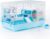 ROBUD Large Hamster Cage Gerbil Haven Habitat Small Animal Cage (Blue)