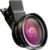 MIAO LAB 2-in-1 Phone Camera Lens Kit, 12.5X Macro + 0.45X Wide Angle (140°) Cell Phone Clip-on Lens for iPhone/Android, Includes Travel Bag