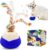 Interactive Cat Toy, 360° Rotating Automatic Moving cat Toys, Voice Recordable Auto Rolling Pet Toy with LED Sound & Music, Rechargeable Interactive Cat Toys for Indoor Cats & Small Dogs (Blue)
