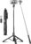 71″ Phone Tripod & Selfie Stick, All in One Extendable Cell Phone Tripod with Wireless Remote, Tripods Stand for iPhone & Travel Selfie Stick 360° Rotation Compatible with iPhone Android, Camera