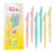 Tinkle Dermaplaning Tool 6ct, Dermaplane Razor for Women, Safe and Easy Peach Fuzz Remover, Eyebrow Trimmer with Protective Cover, Stocking Stuffers