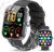 2026 Smart Watch for Men Women (Answer/Make Call), 1.96″ HD Fitness Tracker Running Watch, IP68 Waterproof,Pedometer, Sleep/Step/Activity/Heart Rate Monitor,110+ Sport Mode Smartwatch for iOS Android