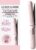 L’ANGE HAIR Le Duo Grande 360° Airflow 2 in 1 Straightener and Curler | 1 Inch Curling Wand & Titanium Flat Iron with 5.3″ Plates | Hair Straightener & Curler for Long Hair (Blush)
