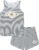 Cozchique Girls Tank Top Pajamas – Size 6 8 10 12 14 16 18 Summer Shorts Stripe PJS Set Big Kids Clothes for Tween/Teens