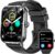 Smart Watch for Men Women with Calling, 1.83″ Fitness Tracker with Heart Rate/Sleep Monitor, Step Tracker, New Gen Fitness Watch with 120 Sports Modes, IP68 Waterproof Smartwatch for Android/iOS Black