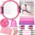 Home Pilates Essentials Kit for Women, Magic Circle Pilates Equipment Ring and Ball Set, Resistance Bands Workout Guide Video for 28 Day Pilates Challenge Starter Kit for Beginners