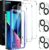 TZGZT [True 9H+ Shatterproof] 3 Pack for iPhone 13 Screen Protector Tempered Glass Film, with 3 Pack Camera Lens Protector Accessories, Phone Case Friendly, with Alignment Frame, Ultra HD