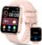 Smart Watches for Women, Womens Smart Watch for iPhone & Android & Samsung, Smartwatch with Call & Alexa, Sleep,Heart Rate,Pressure,SpO2 Monitor & Cycle Tracking, 100+ Sports Modes Fitness Watch-Pink