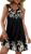 Summer Dresses for Women 2026 Casual Sleeveless Sundress Floral Loose Fit Beach Cover Up with Pocket