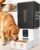 Large Breed Automatic Dog Feeder: 12L/50 Cups with HD 1080P Camera – 5G WiFi Anti-Clog Timed Dog Feeder for Golden Retriever Busy Owners by UTCG