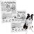 WULI PEACH 2 PCS Plastic Creaks Squeaky Newspaper Crinkle Pet Dog Chew Toys, Fun Interactive Tug of War Dog Chew Pet Toy, Washable Bite-Resistant Pet Toys for Puppy Small Dog Poodle Teddy