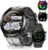 Military Smart Watches for Men Built-in GPS(Answer/Make Calls), 1.43″ AMOLED Screen with Compass, Altitude, Barometer, 3ATM Waterproof, Fitness Watch with Health Monitor for Android iOS