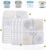 Cat Water Fountain Filters, Cirfifth Cat Fountain Filter Replacement, for Square Cat Water Fountain Inside (12 Pack)
