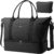 HOTOR Travel Duffel Bag – Weekender Bags for Women, Gym Tote Bags with Shoe Compartment, Carry On Overnight Bag with Toiletry Bag for Travel Essentials and Travel Accessories, Black, 13.4″×17.3″×7.9″