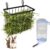 SANGLE SOPFFY Rabbit hay Feeder Small Animal Feeding Set with 350ml Water Bottle, Hay Rack for Guinea Pigs, Chinchillas