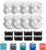 AONBOY Cat Water Fountain Filters, Suitable for AONBOY Pet Fountain F2, Cat Fountain Filters(8 Filters + 8 Sponges)