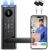 Smart Lock with Camera & Doorbell, 3-in-1 Keyless Entry Door Lock with Handle, Built-in WiFi Camera Smart Lock for Front Door, Fingerprint, Keypad Code, App Control, Auto Lock