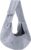Dog Carrier Sling – Reversible Puppy Carrier Purse with Storage Pocket, Hand-Free Dog Sling Carrier for Carry Small Dogs and Cats, Travel Safety Harness, Dog and Cat Harness (Gray)