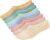 WHISPER DEER No Show Liner Socks Women – (Size 4-7/7-10/10-13) Low cut Invisible Cotton Sneaker Socks with Non Slip Grips