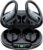 occiam Active Noise Cancelling Earbuds Wireless Bluetooth Headphones Ear Buds 90Hrs Playback Stereo Bass Earphones with Mic Over-Ear Hooks IPX7 Waterproof Headset for Work Sports Running Matte Black
