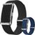 Smart Bracelet for Men Women，Health Activity Fitness Trackers with Continuous Heart Rate Monitor, 24/7 Sleep Tracking, 120+ Sport Modes, 30-Day Battery Life,Includes 2 Replacement Bands(Black)