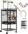 51″ Small Bird Cage with Stand,Parakeet Cage, Parrot cage with Parakeet Toys, Bird Cage Accessories for Lovebirds Cockatiel Conure Finch Canary Budgie