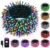 Minetom 82ft 250LED Color Changing Christmas Halloween Tree Lights, LED RGB String Twinkle Lights, 16 Milion Adjustable Colors Smart Fairy Lights with Remote & App & Timer for Xmas Tree Holiday Party